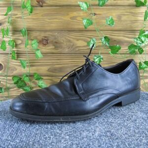 Allen Edmonds Men Tribeca Derby Oxfords Black Leather Size 9.5 Medium Used 2025